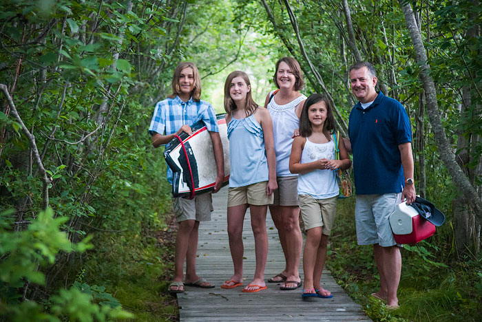 Family portrait photographer portland maine